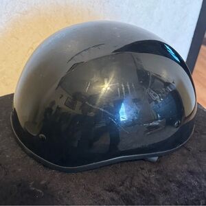 Source Unknown Glossy Black Helmet